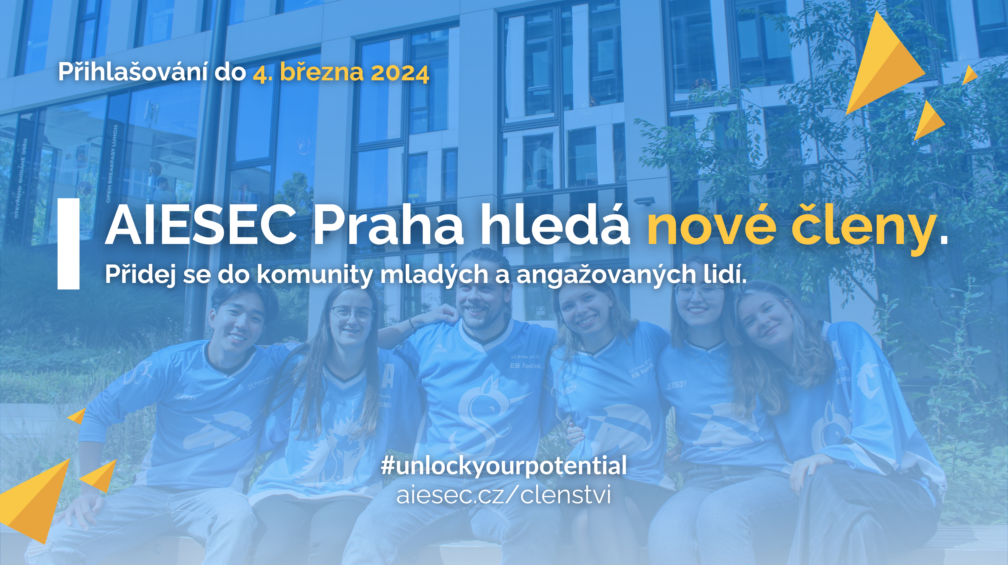 AIESEC Praha aktuálně nabírá nové členy
