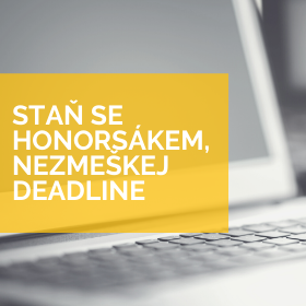Už máte podanou přihlášku? Deadline se blíží /25.5./